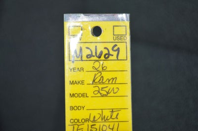 2026 RAM ProMaster 2500 High Roof