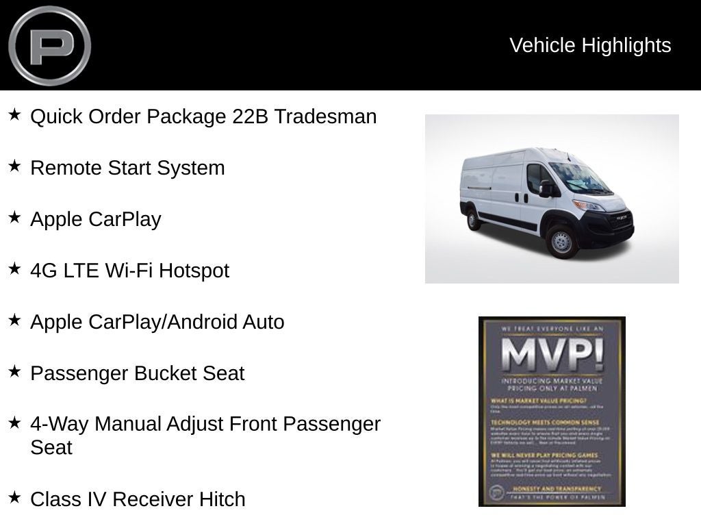 2026 RAM ProMaster 2500 High Roof