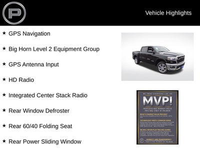 2026 RAM 1500 Big Horn/Lone Star