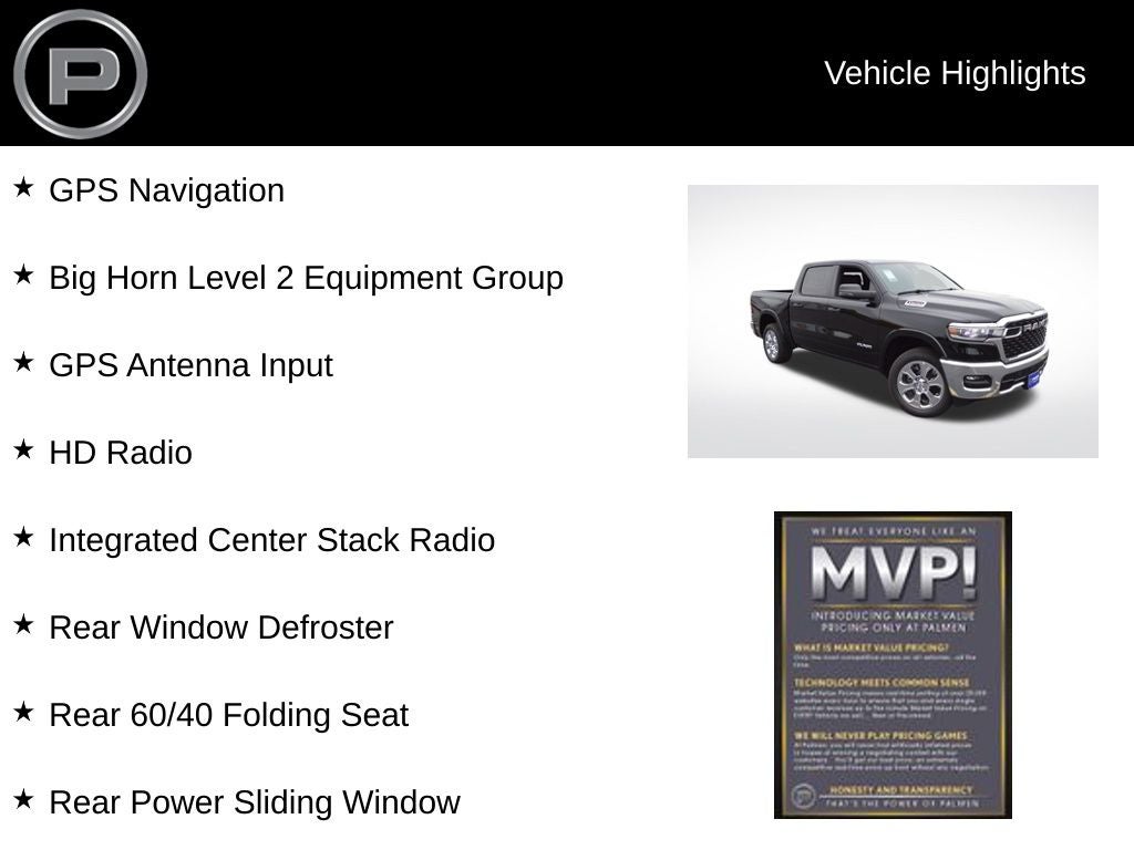 2026 RAM 1500 Big Horn/Lone Star