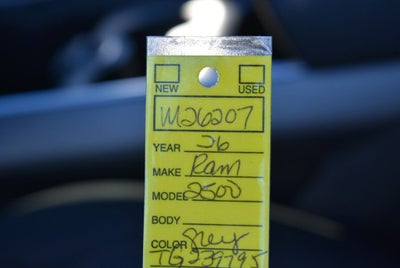 2026 RAM 2500 Big Horn