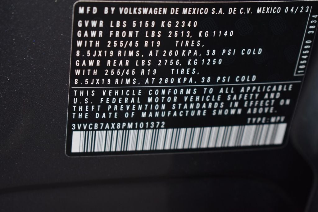 2023 Volkswagen Tiguan 2.0T SE R-Line Black