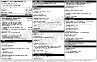 2023 Buick Enclave Essence