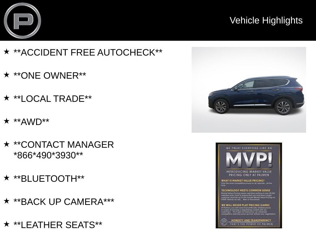 2020 Hyundai Santa Fe SEL