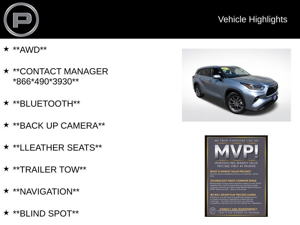 2022 Toyota Highlander Limited