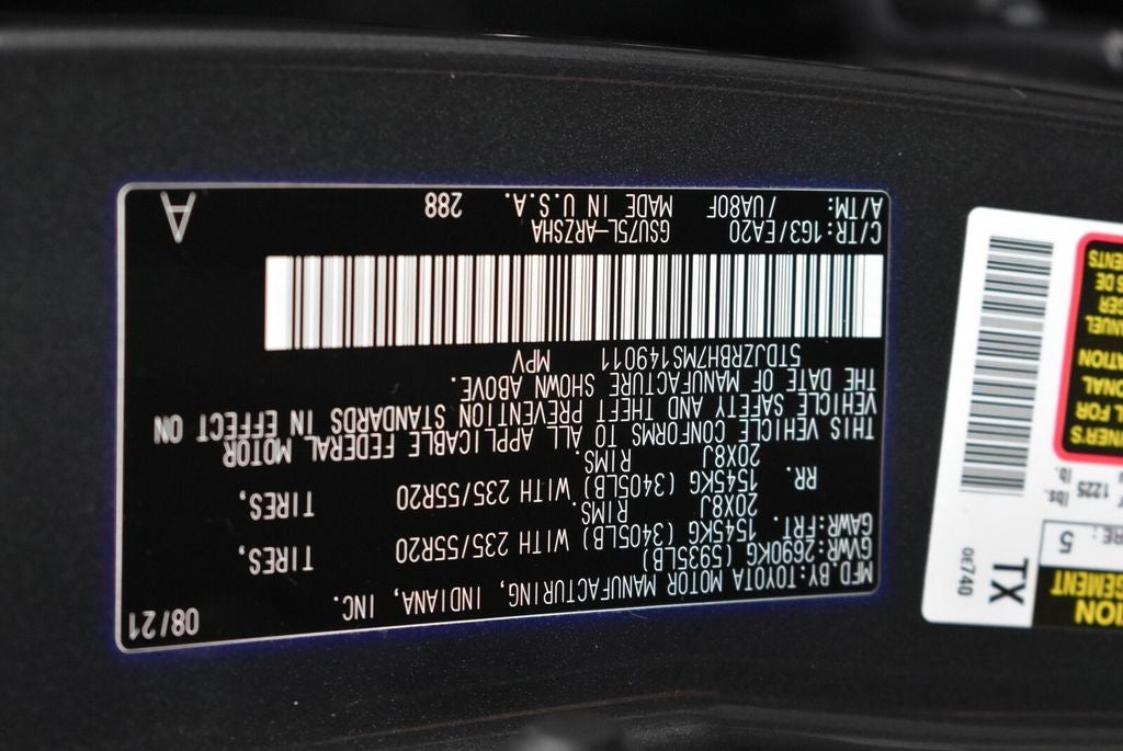 2021 Toyota Highlander XSE