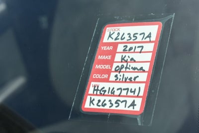 2017 Kia Optima SXL Turbo