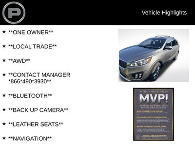2016 Kia Sorento SX Limited