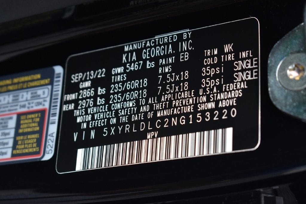 2022 Kia Sorento S
