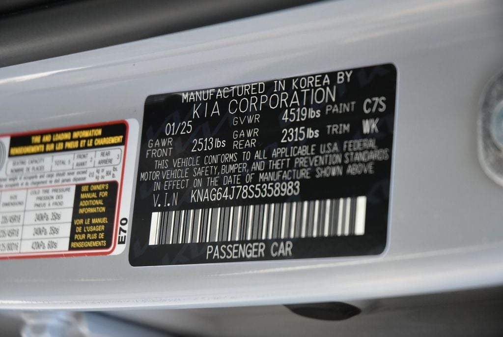 2025 Kia K5 GT-Line