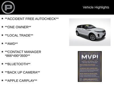 2020 Land Rover Range Rover Evoque S