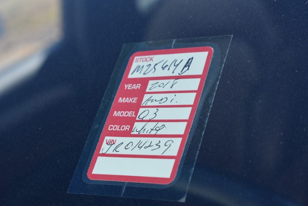 2018 Audi Q3 2.0T Premium