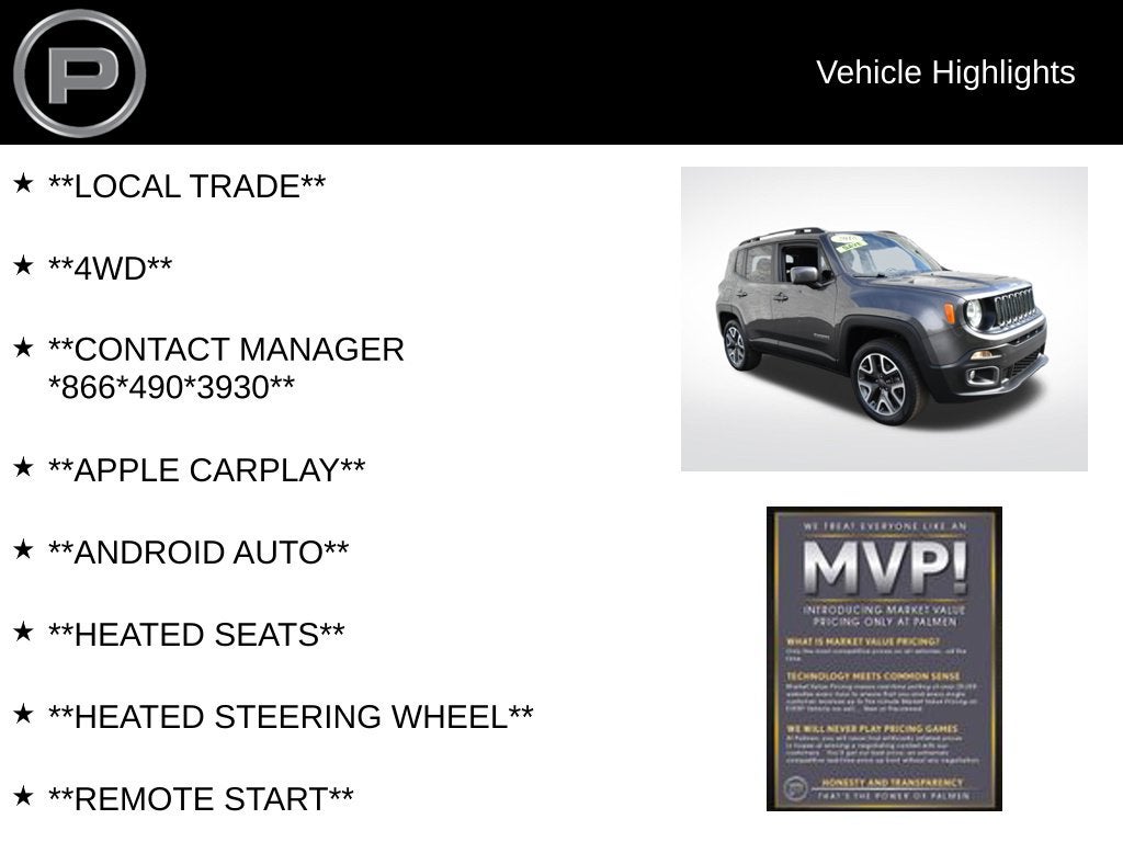 2018 Jeep Renegade Latitude