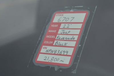 2022 Jeep Renegade Latitude