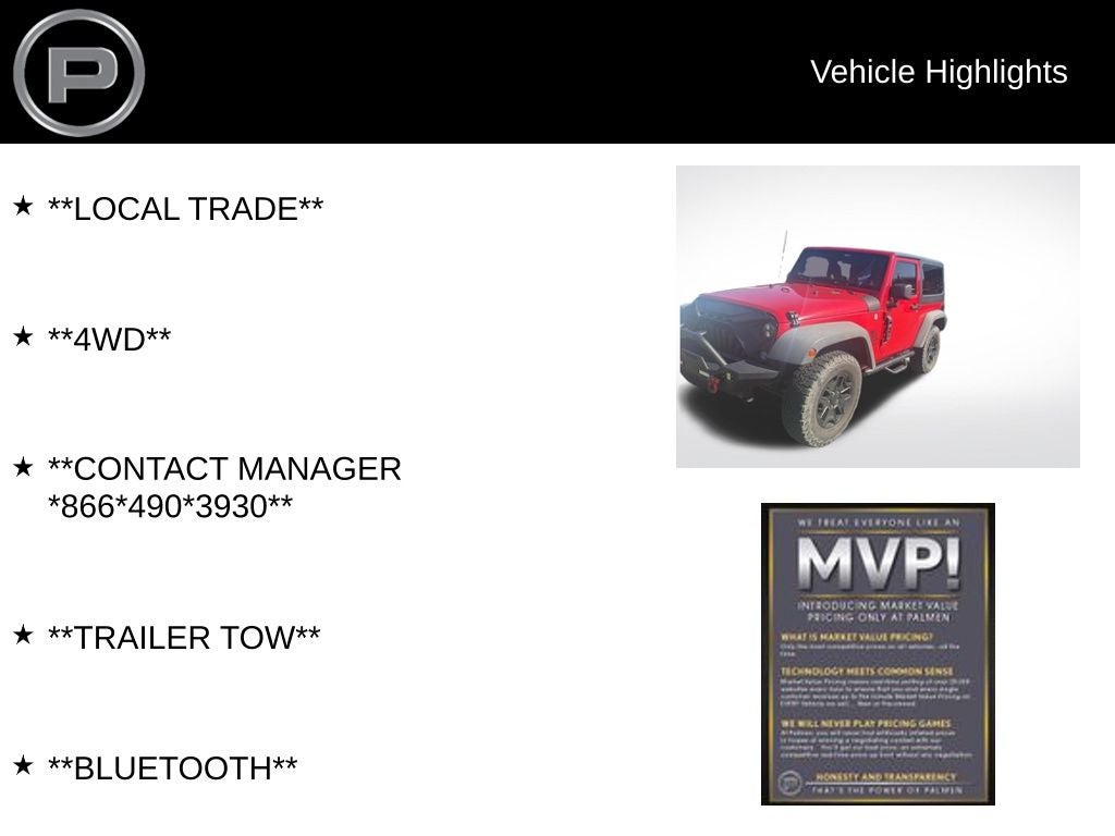 2014 Jeep Wrangler Sport