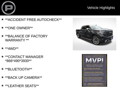 2025 GMC Sierra 1500 Crew Cab, Short Bed, Denali Ultimate, 4WD