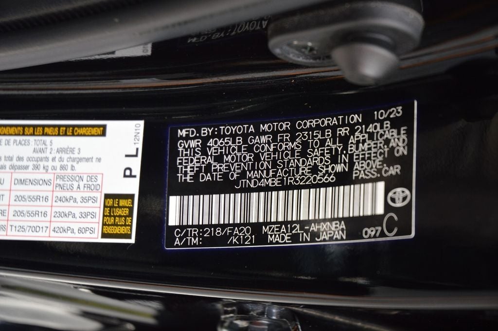 2024 Toyota Corolla Hatchback SE
