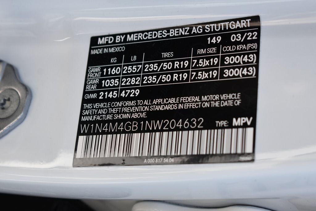 2022 Mercedes-Benz GLB 250 GLB 250