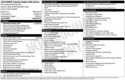 2024 BMW 530i xDrive